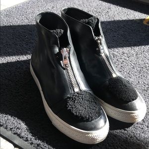 Loeffee Randall leather sneaker boot